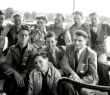 Deutsches Turnfest 1953 in Hamburg Volksparkstadion TUS Recke Mannschaft v. l.jpg