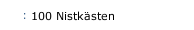 100 Nistkästen 