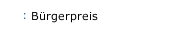 Bürgerpreis