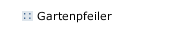 Gartenpfeiler