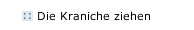 Die Kraniche ziehen